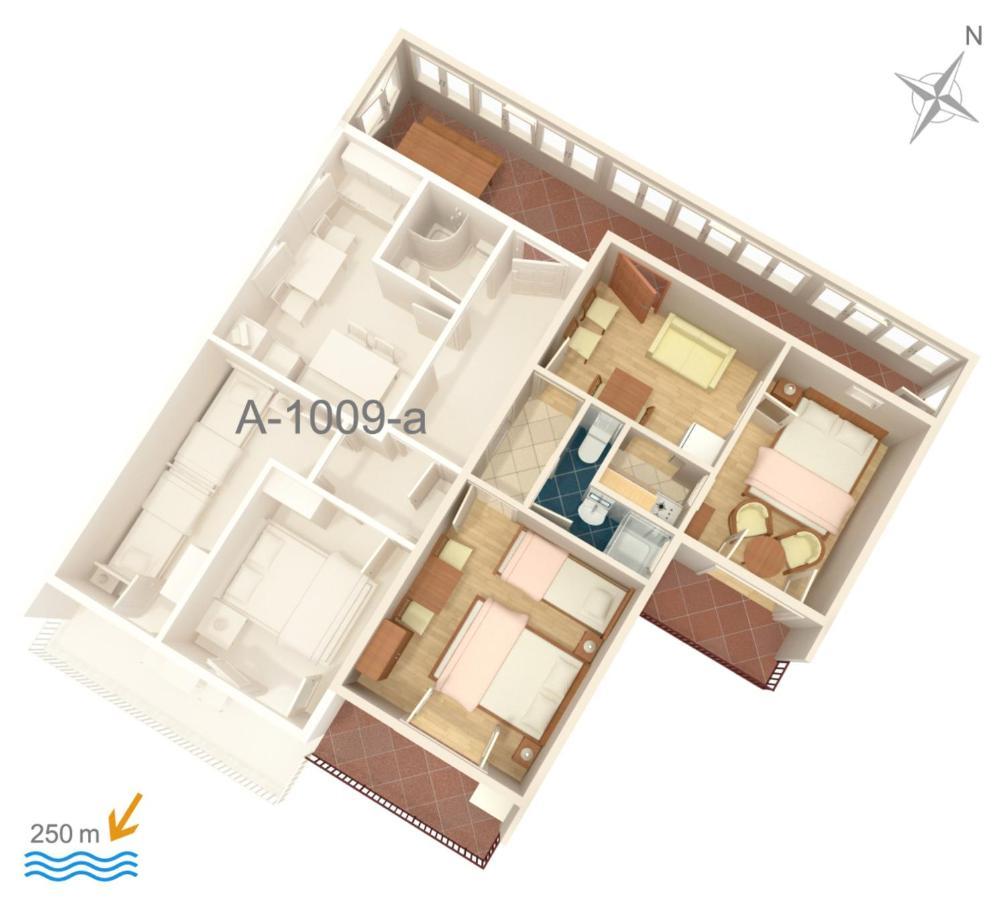 Apartments With A Parking Space Pisak, Omis - 1009 Exterior photo