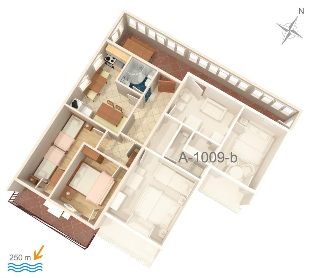 Apartments With A Parking Space Pisak, Omis - 1009 Exterior photo